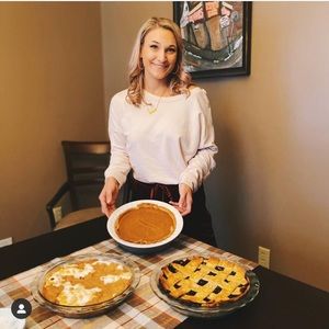 Off shoulder pale pink sweater